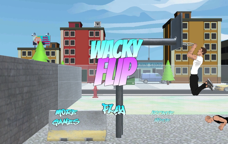 Wacky Flip Gameplay Screenshot 1